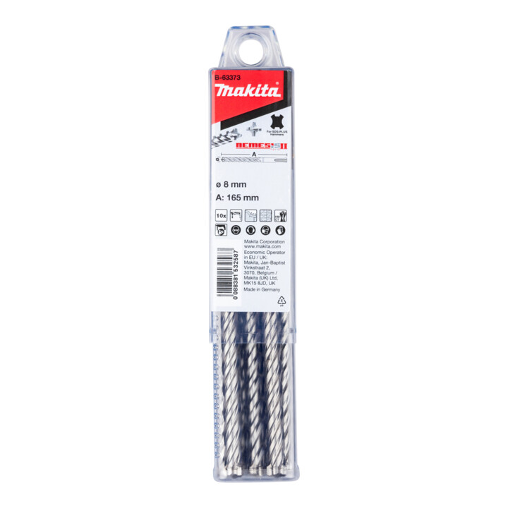 Makita NEMESIS2 SDS+ B. 8x165 10-delig