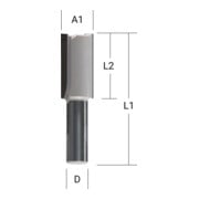 Makita Nutfräser zweischneidig 20 mm-3