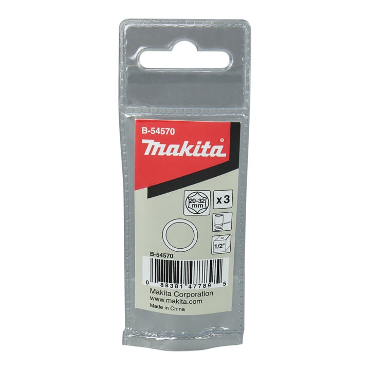 Makita O-ringen set voor 1/2" 20-32mm B-54570