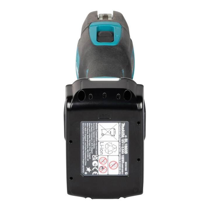 Makita Outil multifonction sans fil 18V 5,0 Ah 2 batteries Chargeur Set accessoires