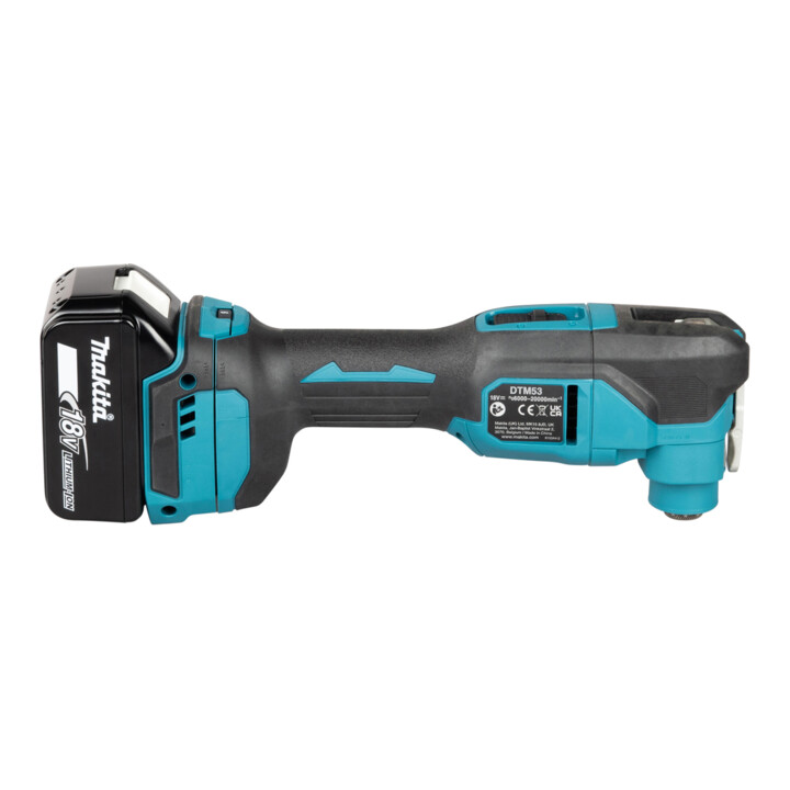 Makita Outil multifonction sans fil 18V 5,0 Ah 2 batteries Chargeur Set accessoires