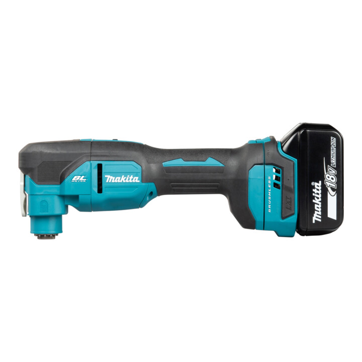 Makita Outil multifonction sans fil 18V 5,0 Ah 2 batteries Chargeur Set accessoires