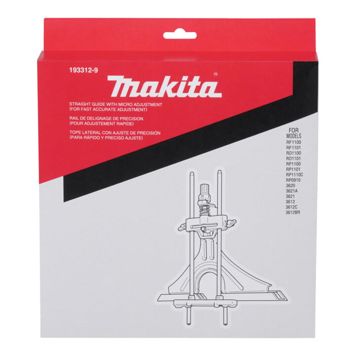 Makita parallelgeleider verstelbaar 193312-9