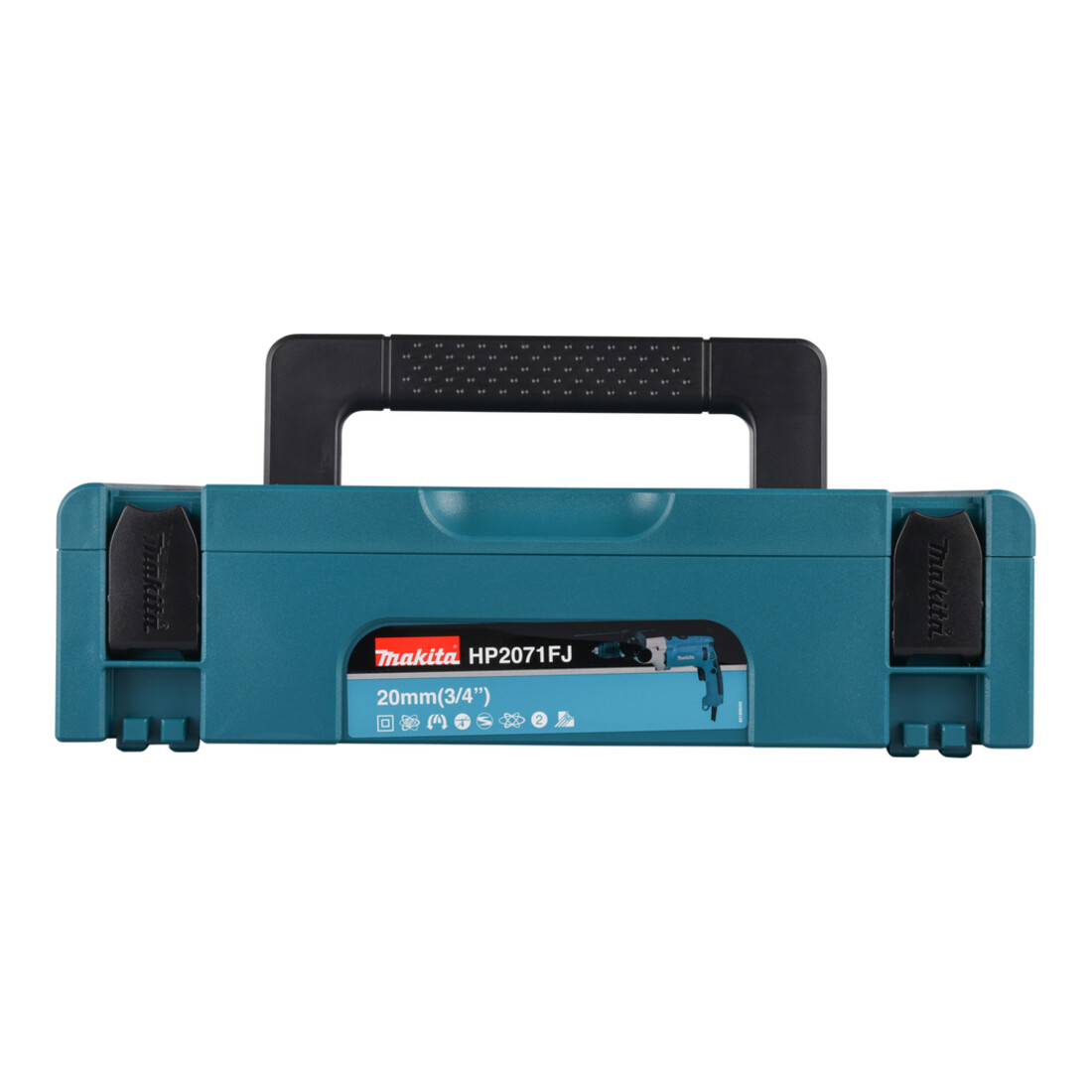 Makita perceuse à percussion HP2071FJ + MAKPAC
