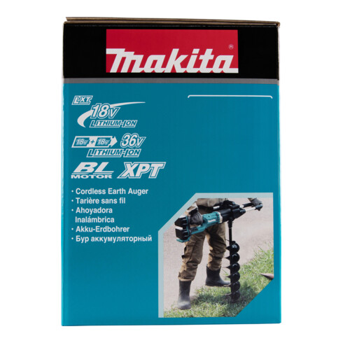Makita Perceuse à tarière sans fil 18 V, 1400 tr/min, sans batterie