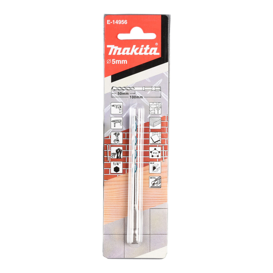 Makita Perceuse multiple 1/4" 5x100mm