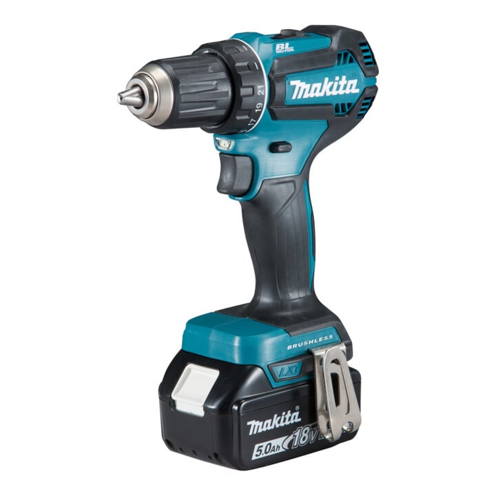 Set Makita Perceuse-visseuse sans fil 18V / 5,0 Ah DDF485RTJ + Batterie BL1850B Li 18,0V 5.0Ah - 197280-8