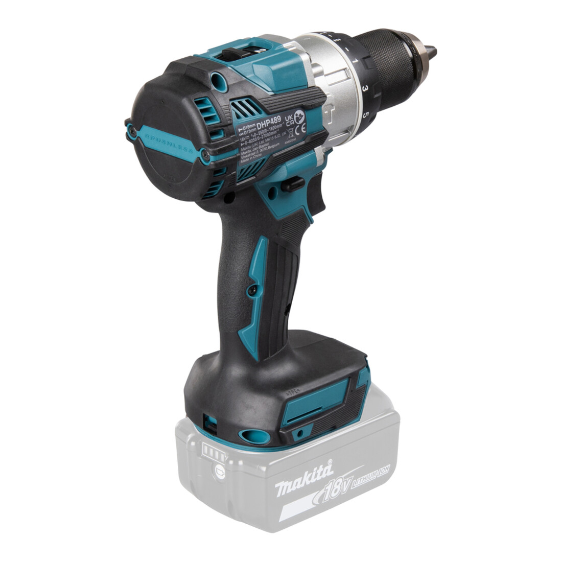 Makita Perceuse-visseuse à percussion sans fil 18V, 1800 tr/min, sans batterie