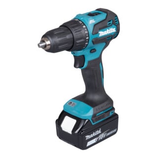 Makita Perceuse-visseuse à percussion sans fil 18V 3,0 Ah 2 batteries Chargeur Valise Set d’accessoires