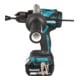 Makita Perceuse-visseuse à percussion sans fil 18V 5,0 Ah 2 batteries Chargeur MAKPAC