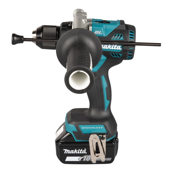 Makita Perceuse-visseuse à percussion sans fil 18V 5,0 Ah 2 batteries Chargeur MAKPAC