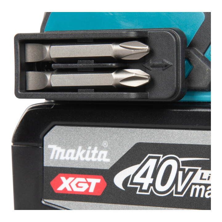 Makita Perceuse-visseuse à percussion sans fil 40V max. 4,0 Ah 2 batteries Chargeur MAKPAC