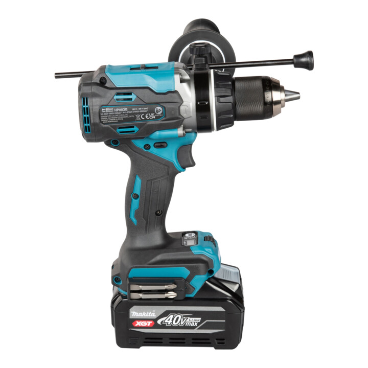 Makita Perceuse-visseuse à percussion sans fil 40V max. 4,0 Ah 2 batteries Chargeur MAKPAC
