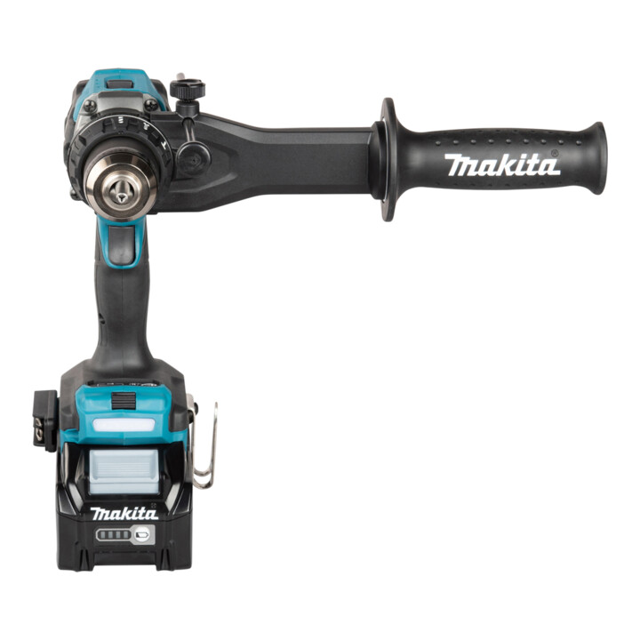 Makita Perceuse-visseuse à percussion sans fil 40V max. 4,0 Ah 2 batteries Chargeur MAKPAC
