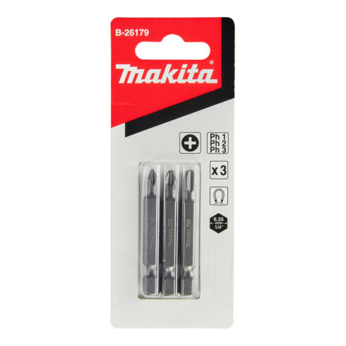 Makita PH bit set 50mm 3 stuks