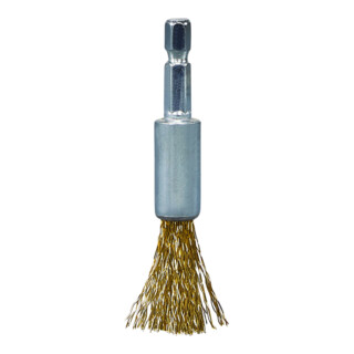 Makita Pinselbürste, verzinkt, 1/4"-Sechskant