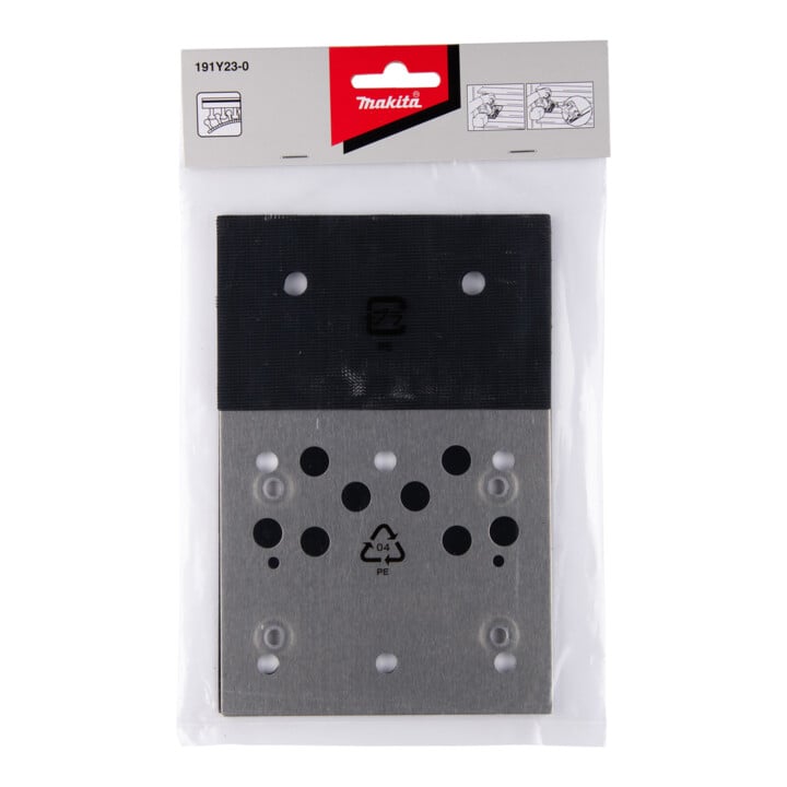 Makita Plaque de base rectangulaire à velcro