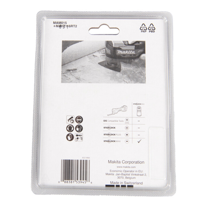 Makita Plaque delta HM 116 MAM015