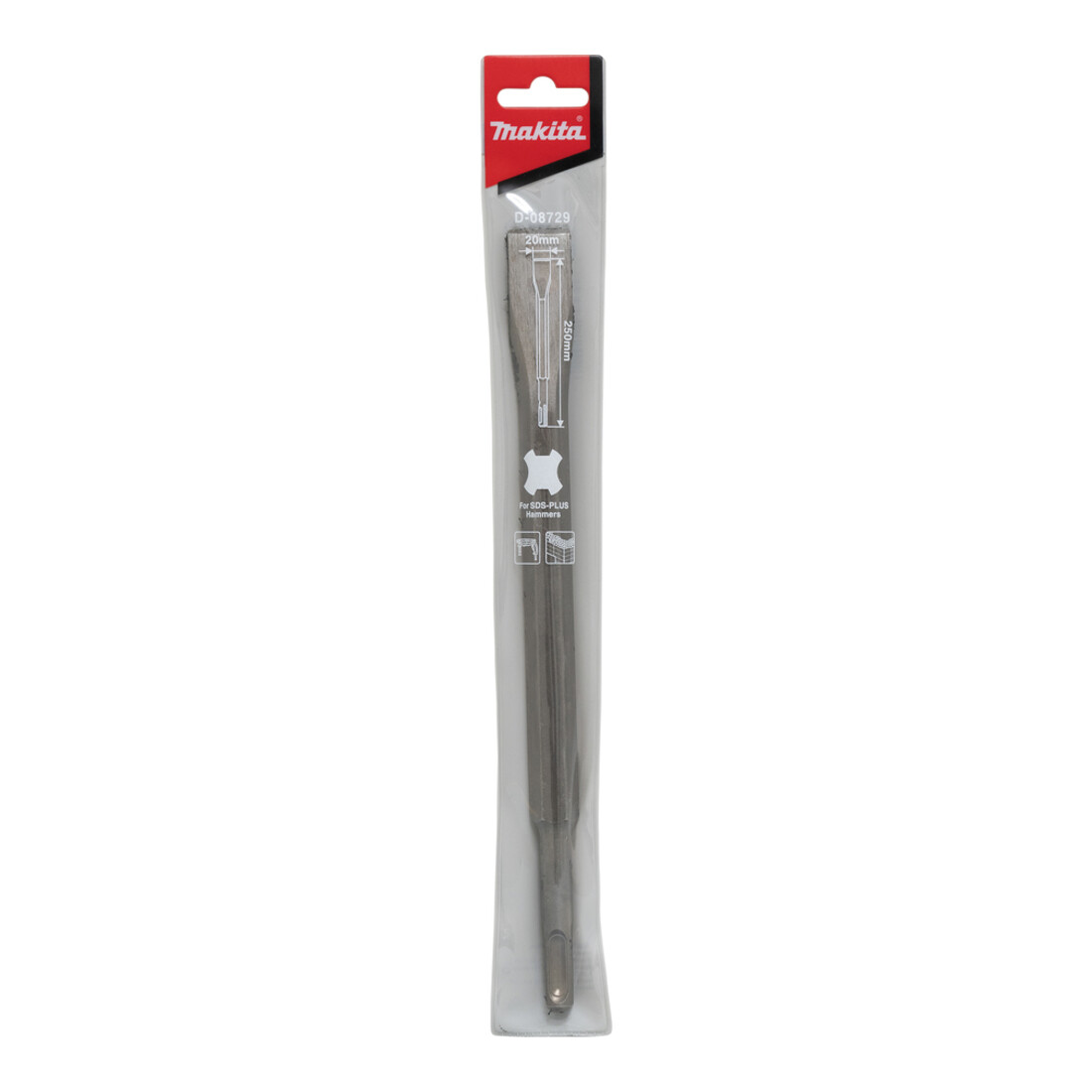 Makita platte beitel SDS-plus