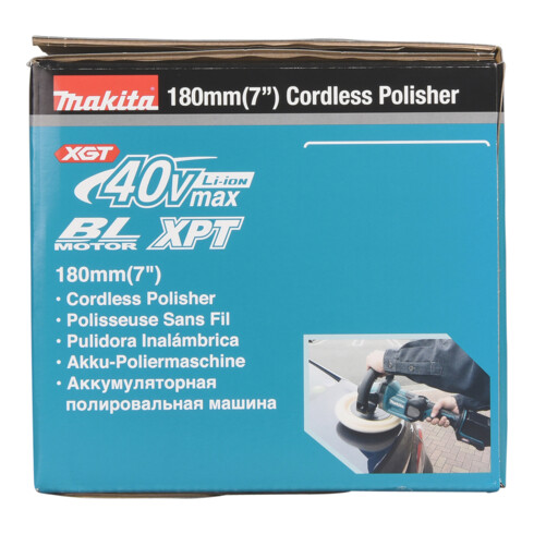 Makita Polisseuse sans fil 40V max. (sans batterie, sans chargeur)