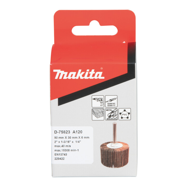 Makita Ponceuse à lamelles A120, 50x30 mm