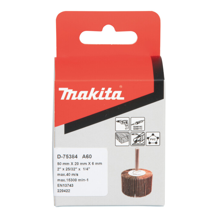 Makita Ponceuse à lamelles A60, 50x20 mm