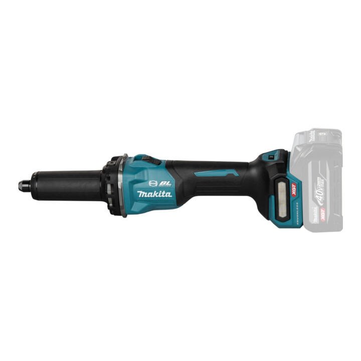 Makita Ponceuse droite sans fil 40V max. avec interrupteur coulissant