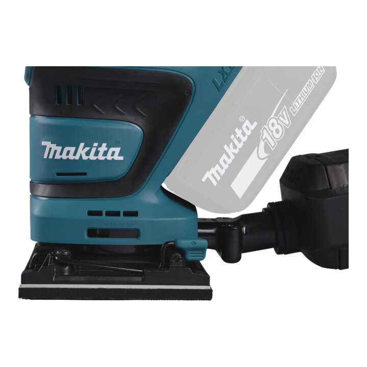 Makita Ponceuse vibrante sans fil 18V (sans batterie, sans chargeur)