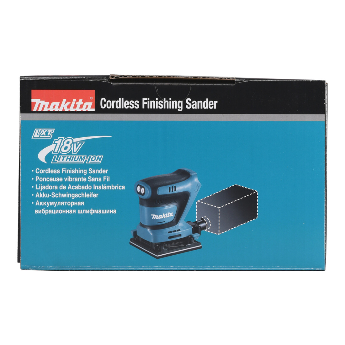 Makita Ponceuse vibrante sans fil 18V (sans batterie, sans chargeur)