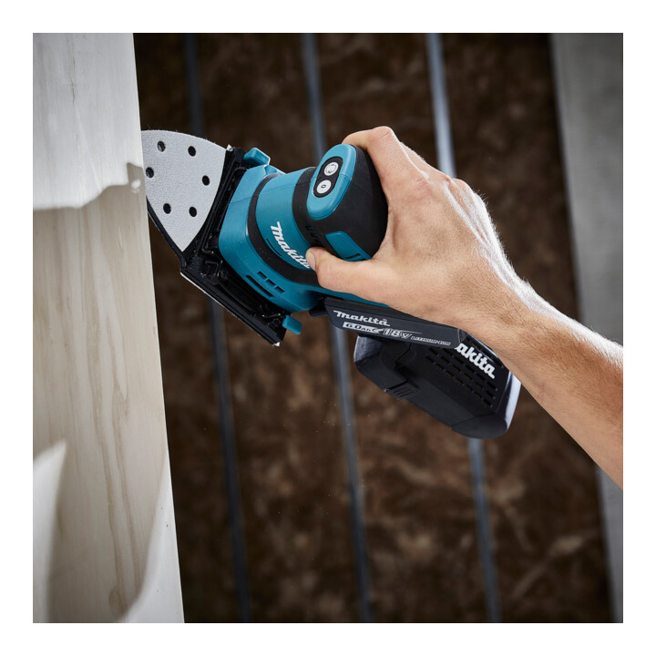 Makita Ponceuse vibrante sans fil 18V (sans batterie, sans chargeur)