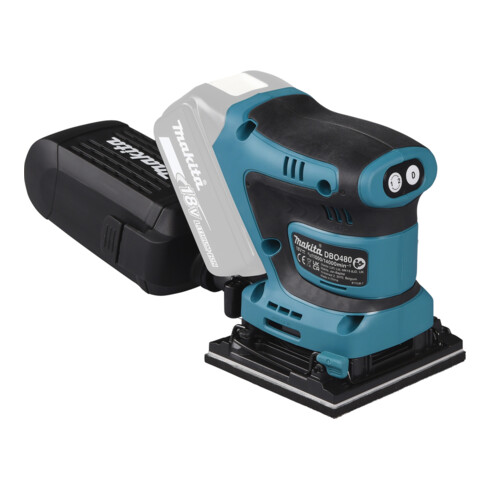 Makita Ponceuse vibrante sans fil 18V (sans batterie, sans chargeur)