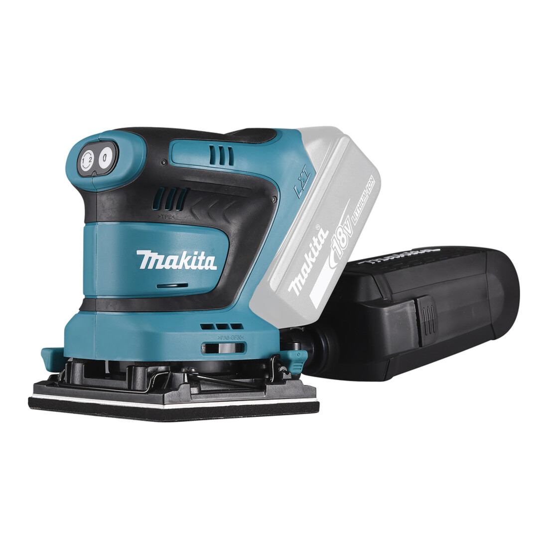 Makita Ponceuse vibrante sans fil 18V (sans batterie, sans chargeur)
