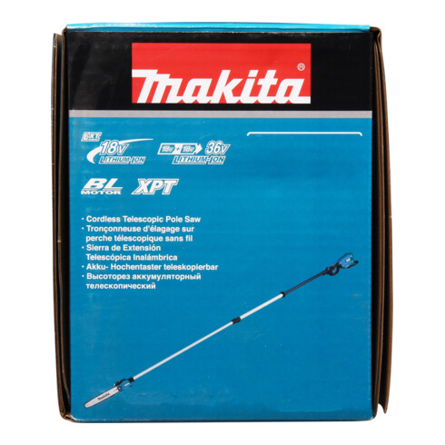 Makita Potatore telescopico a batteria 2x18V DUA301Z