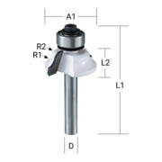 Makita Profilfräser römisch 28,6 mm-3