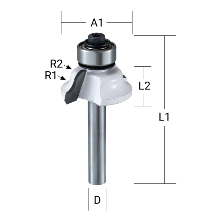 Makita Profilfräser römisch 38,1 mm