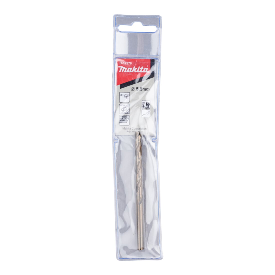 Makita Punta per trapano HSS-CO5.50x93mm (D-17376)