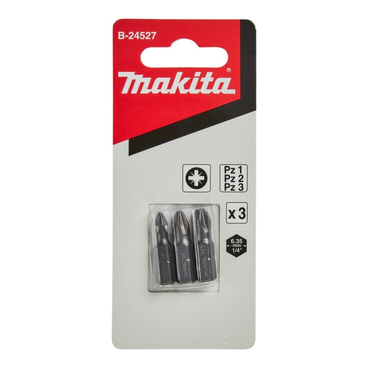Makita PZ bitset 25mm 3 dlg