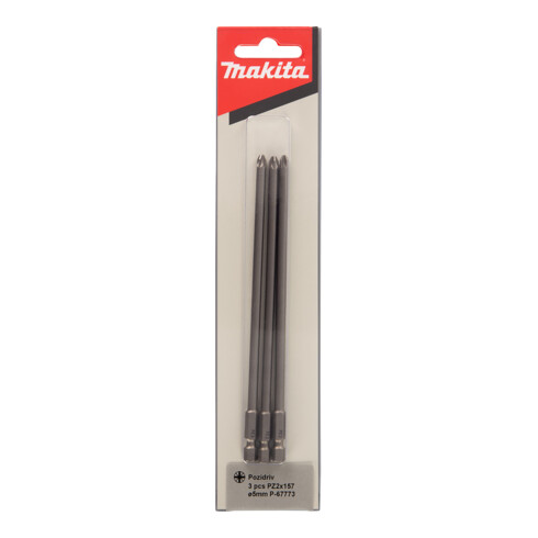 Makita PZ2 bit 1/4" 157x5mm (P-67773)