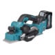 Makita Rabot sans fil 40V max. / 4,0 Ah, 2 batteries + chargeur dans MAKPAC