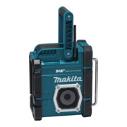 Makita Radio da cantiere a batteria DMR112, 7,2V - 18V, con DAB+ e Bluetooth-4
