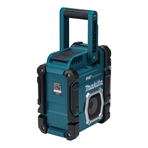 Makita Radio da cantiere a batteria DMR112, 7,2V - 18V, con DAB+ e Bluetooth