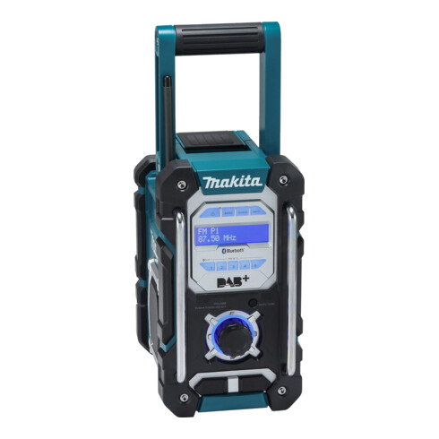 Makita Radio da cantiere a batteria DMR112, 7,2V - 18V, con DAB+ e Bluetooth