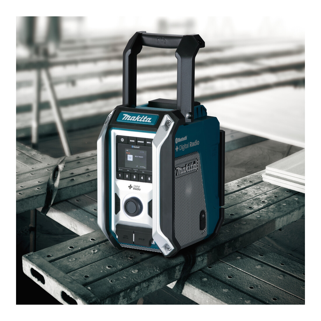 Makita Radio da cantiere a batteria DMR115