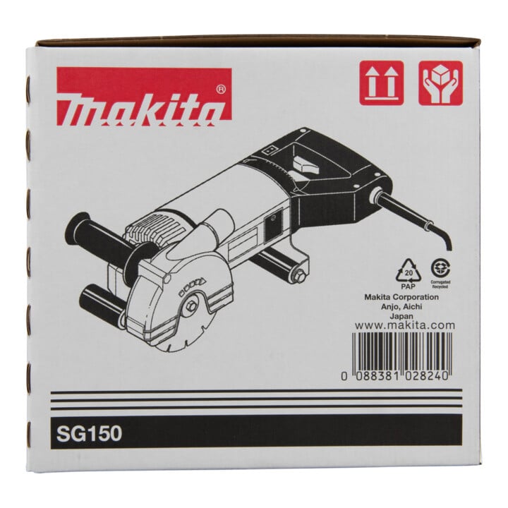 Makita rainureuse murale SG150
