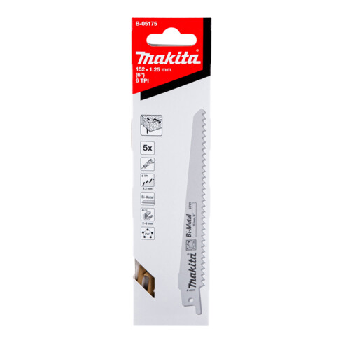 Makita Reciproblatt Bi 6Z (P-47042)