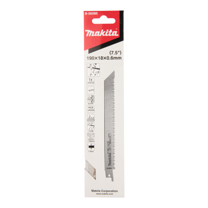 Makita Reciproblatt HCS 190/8Z