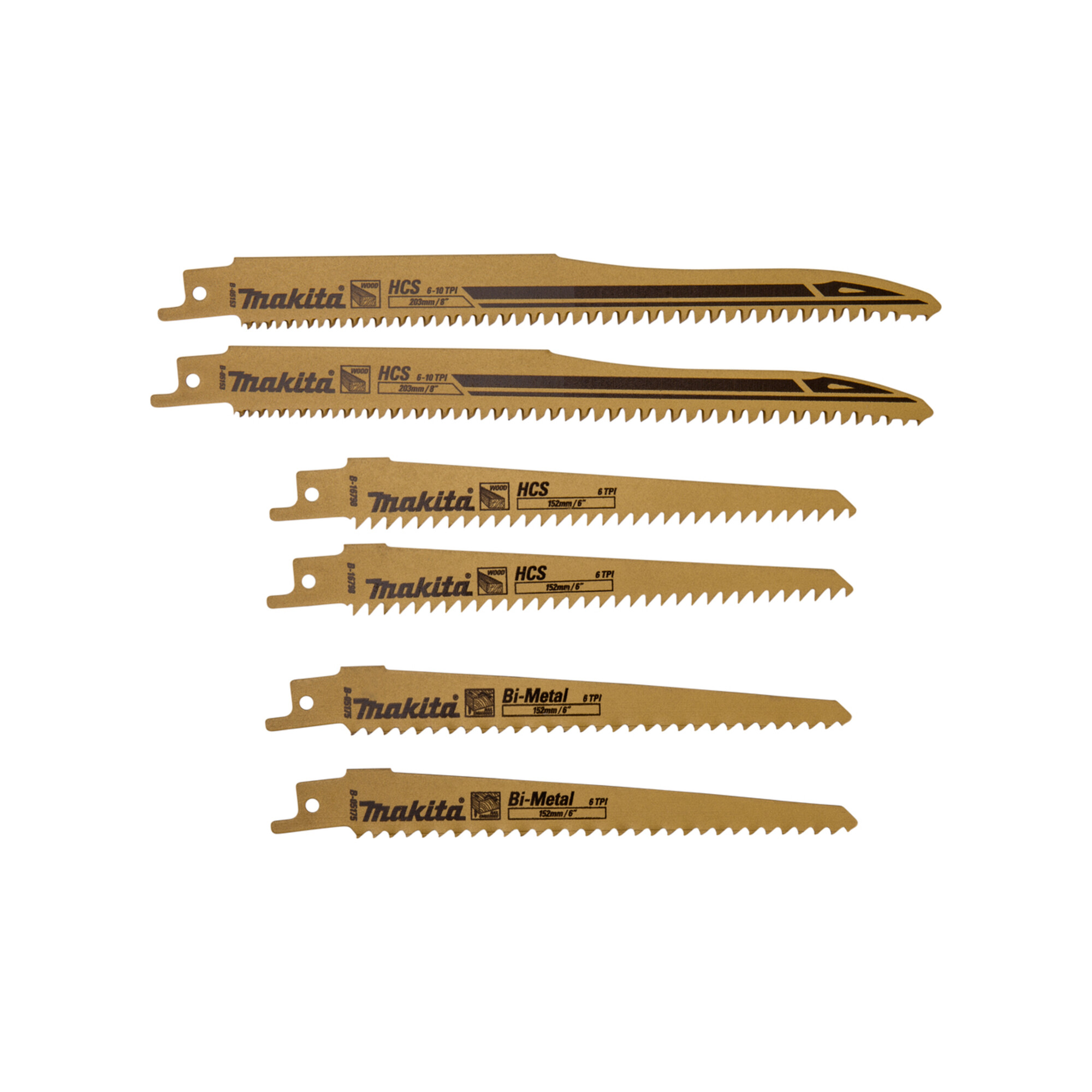 Makita Reciproblatt Sortiment A B-44432