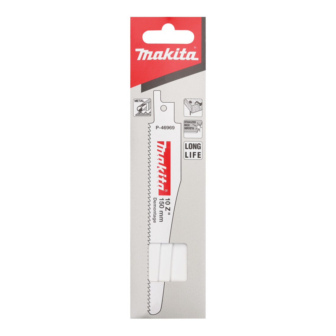 Makita reciprozaagblad Bi 150mm 10Z (P-46969)