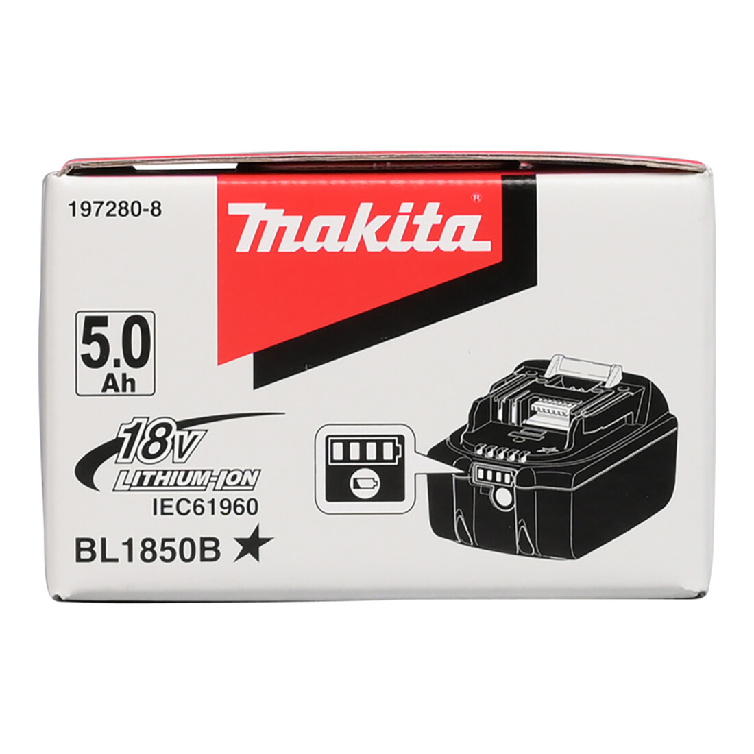 Makita reserve accu 18.0 V 5.0 Ah Li-Ion BL1850B