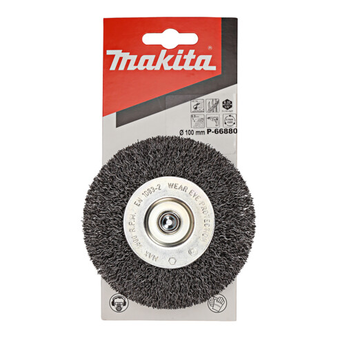 Makita accessoires Staaldraad ronde borstel